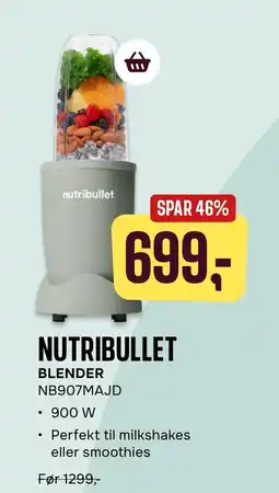 Skousen NUTRIBULLET BLENDER NB907MAJD tilbud