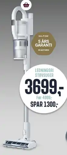 Skousen LEDNINGSRI STØVSUGER tilbud