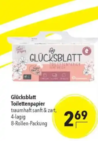 Citti Glücksblatt Toilettenpapier tilbud