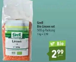 Citti Grell bio linsen rot tilbud