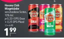 Citti Havana Club Mixgetränke tilbud