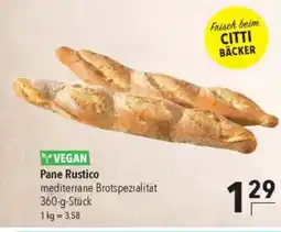 Citti VEGAN Pane Rustico tilbud