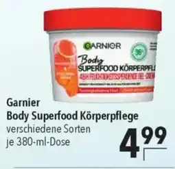 Citti Garnier Body Superfood Körperpflege tilbud