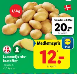 Lidl Lammefjords- kartofler tilbud