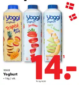 Lidl YOGGI Yoghurt tilbud