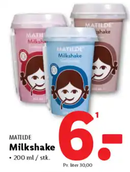 Lidl MATILDE Milkshake tilbud