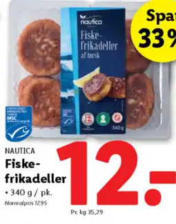 Lidl NAUTICA Fiske- frikadeller tilbud