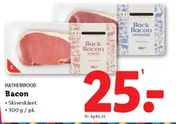 Lidl HATHERWOOD Bacon tilbud