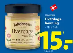 Lidl JAKOBSEN Hverdags- honning tilbud