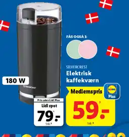 Lidl SILVERCREST Elektrisk kaffekværn tilbud