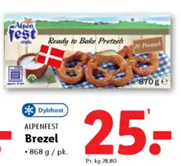 Lidl ALPENFEST Brezel tilbud
