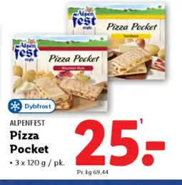 Lidl ALPENFEST Pizza Pocket tilbud