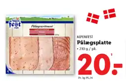 Lidl ALPENFEST Pålægsplatte tilbud
