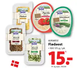 Lidl ALPENFEST Flødeost tilbud