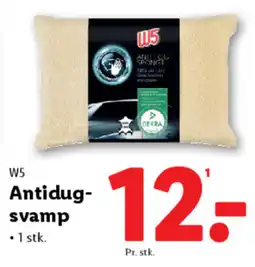 Lidl W5 Antidug- svamp tilbud