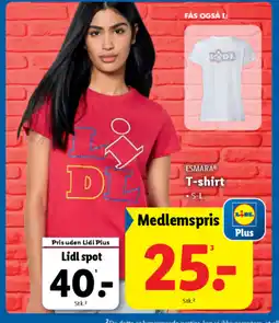Lidl ESMARA® T-shirt tilbud