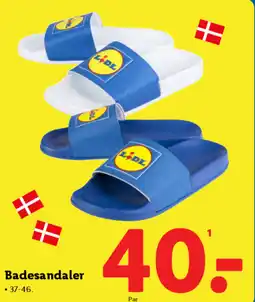 Lidl Badesandaler tilbud