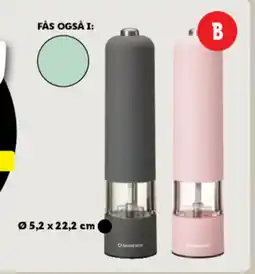 Lidl Elektrisk salt- og peberkværn tilbud