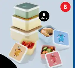Lidl Sæt med snackbokse tilbud