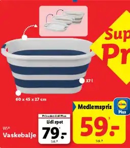 Lidl W5 Vaskebalje tilbud