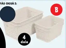 Lidl Sæt med opbevaringskurve tilbud