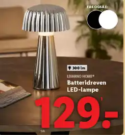 Lidl LIVARNO HOME® Batteridreven LED-lampe tilbud