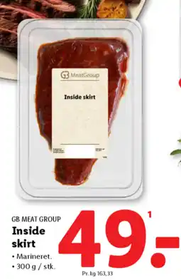 Lidl GB MEAT GROUP Inside skirt tilbud