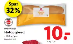 Lidl MADVÆRKET Hotdogbrød tilbud