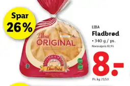 Lidl LIBA Fladbrød tilbud