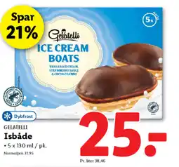 Lidl GELATELLI Isbåde tilbud