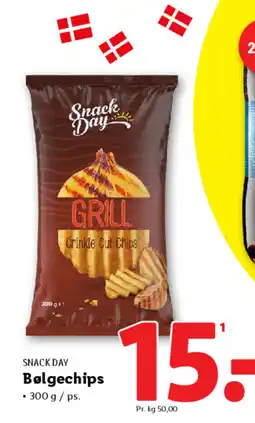 Lidl SNACK DAY Bølgechips tilbud