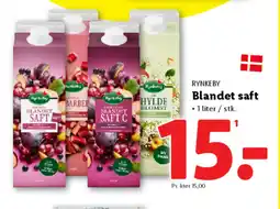 Lidl RYNKEBY Blandet saft tilbud