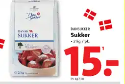 Lidl DANSUKKER Sukker tilbud