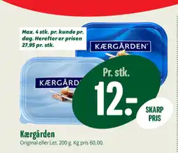 Min Købmand KÆRGÅRDEN tilbud