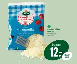 Min Købmand ARLA Karolines Køkken Revet Ost tilbud