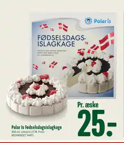 Min Købmand Polar Is Fødselsdagsislagkage tilbud