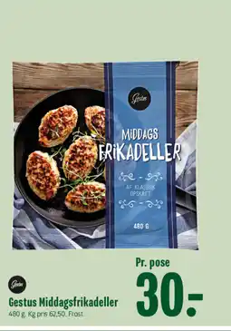 Min Købmand Gestus Middagsfrikadeller tilbud