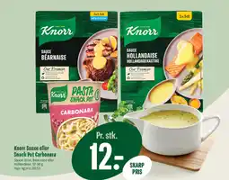 Min Købmand KNORR Sauce eller Snack Pot Carbonara tilbud