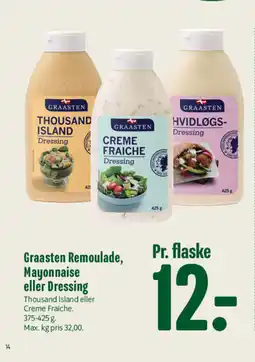 Min Købmand Graasten Remoulade, Mayonnaise eller Dressing tilbud