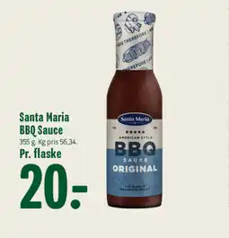 Min Købmand Santa Maria BBQ Sauce tilbud