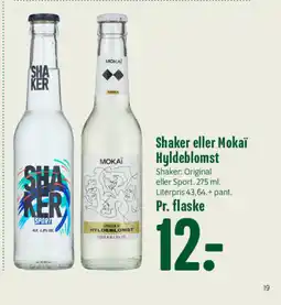 Min Købmand Shaker eller Mokaï Hyldeblomst tilbud