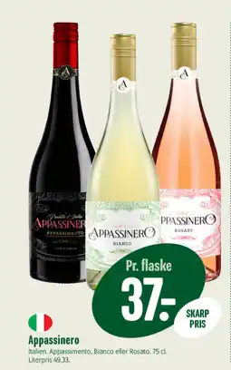 Min Købmand Appassinero tilbud