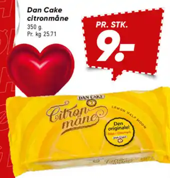 Bilka DAN CAKE Citronmåne tilbud