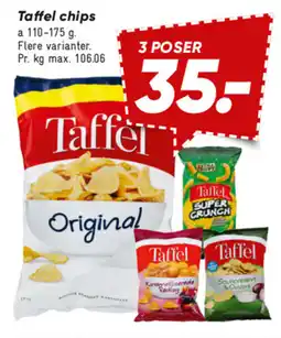 Bilka TAFFEL Chips tilbud