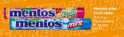 Bilka Mentos eller fruit-tella tilbud
