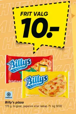 Bilka BILLY'S Pizza tilbud