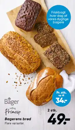 Bilka Bagerens brød tilbud