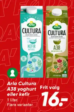 Bilka ARLA Cultura a38 yoghurt eller kefir tilbud