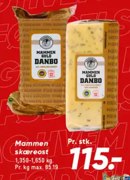 Bilka MAMMEN Skæreost tilbud