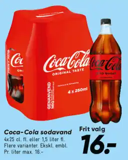 Bilka Coca-Cola sodavand tilbud